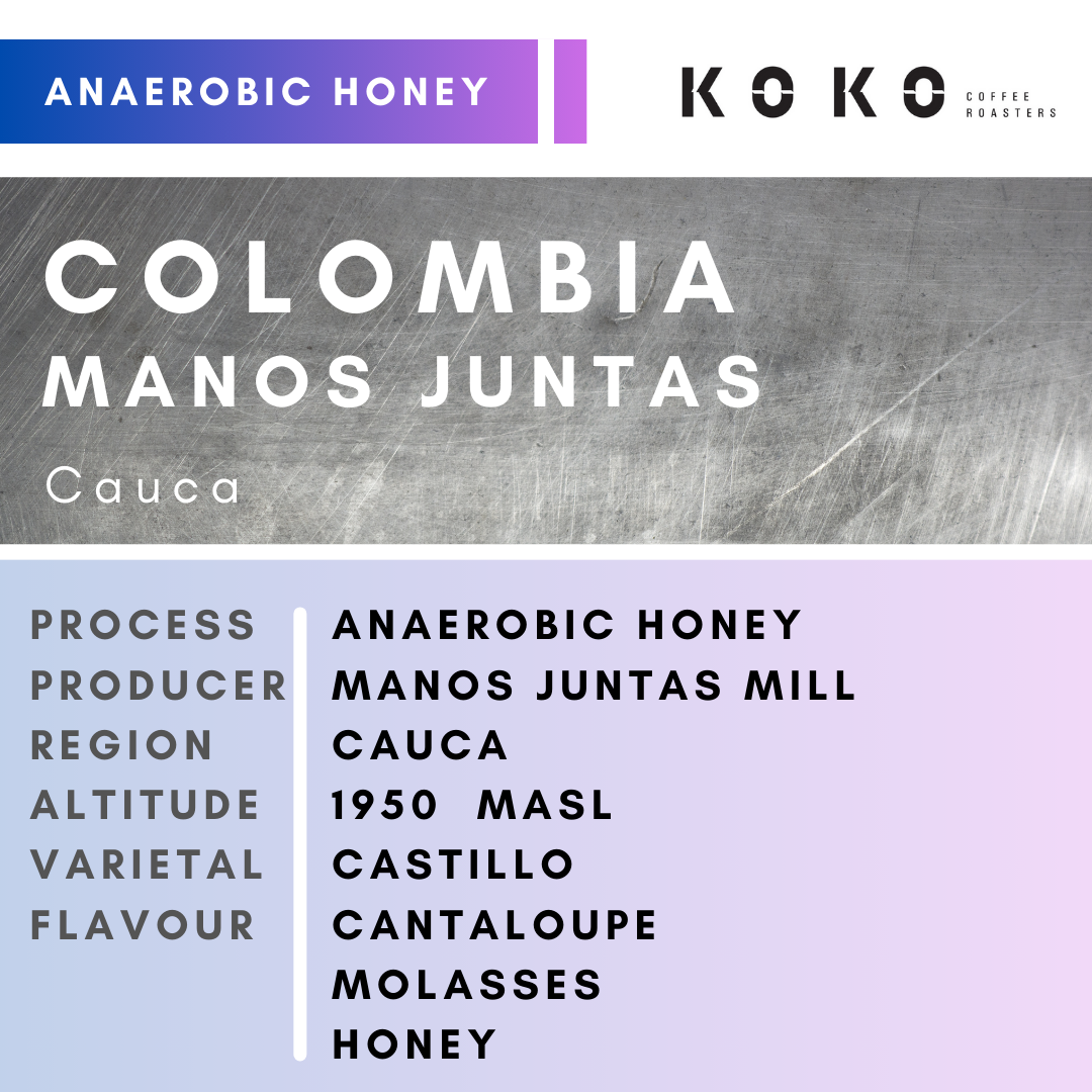 Colombia Manos Juntas (Anaerobic Honey) 200g