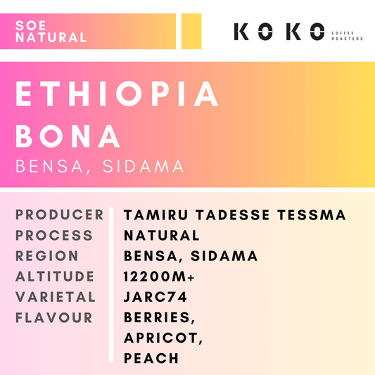 (SOE) Ethiopia - Bona Natural (200g)